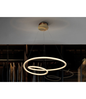 Integrated LED Pendant Light