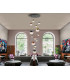 Dimmable 14 Light Integrated LED Light Pendant Light Cluster Drop