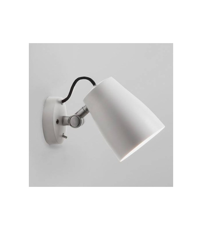 1 Light Indoor Wall Light Matt White, E27 - 1