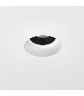 LED 1 Light Recessed Spotlight Matt White, Fire Rated - 1