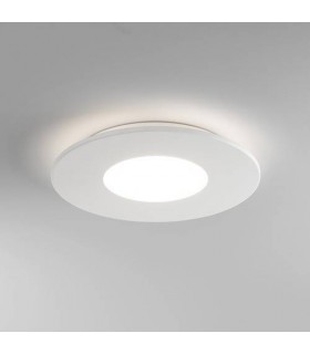 LED 1 Light Flush Ceiling Light Matt White - 1