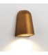 1 Light Outdoor Wall Light Antique Brass IP65, GU10 - 1