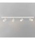 4 Light Spotlight Bar White, GU10 - 1