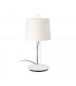 Table Lamp Round Tapered White