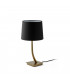 Table Lamp Round Tapered Black