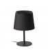 Table Lamp Round Tapered Black