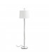 Floor Lamp Round Tappered Shade Beige