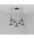 Cluster Pendant Ceiling Light Black