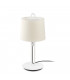 Table Lamp Round Tapered White