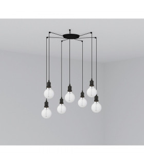 Cluster Pendant Ceiling Light Black
