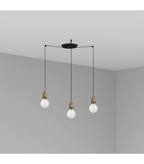 Cluster Pendant Ceiling Light Gold