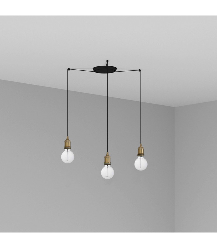 Cluster Pendant Ceiling Light Gold
