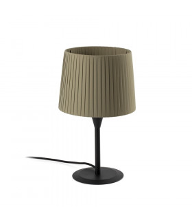 Table Lamp Round Tapered Black