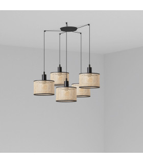 Cluster Pendant Ceiling Light Black