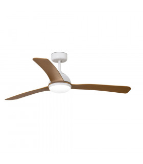 LED White Ceiling Fan with DC Motor