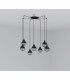 Cluster Pendant Ceiling Light Black