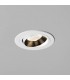 LED 1 Light Tiltable Recessed Downlight Matt White - 1