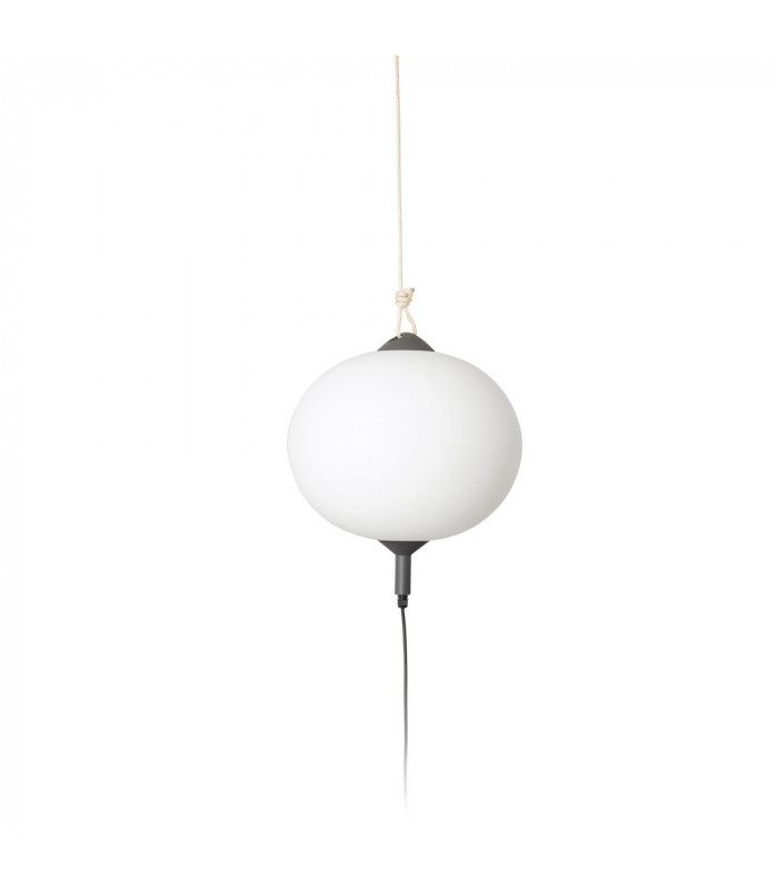 Globe Pendant White