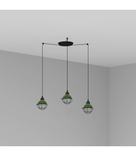 Cluster Pendant Ceiling Light Green