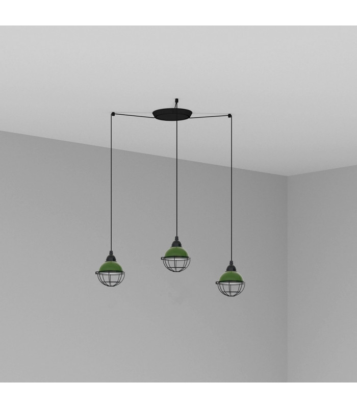 Cluster Pendant Ceiling Light Green