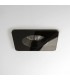 LED 1 Light Square Recessed Downlight Black IP65 - 1