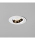 LED 1 Light Tiltable Recessed Downlight Matt White - 1
