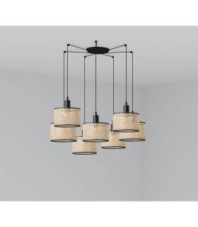 Cluster Pendant Ceiling Light Black