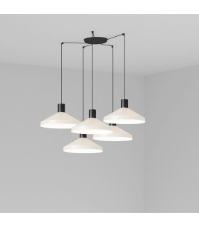 Cluster Pendant Ceiling Light Beige