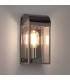 1 Light Outdoor Wall Lantern Polished Nickel IP44, E27 - 1