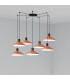 Cluster Pendant Ceiling Light Orange