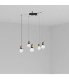 Cluster Pendant Ceiling Light Gold