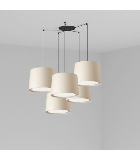 Cluster Pendant Ceiling Light Black
