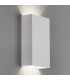 LED 1 Light Small Wall Light Plaster - 1