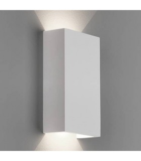 LED 1 Light Small Wall Light Plaster - 1