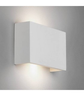 LED 1 Light Large Wall Light Plaster - 1