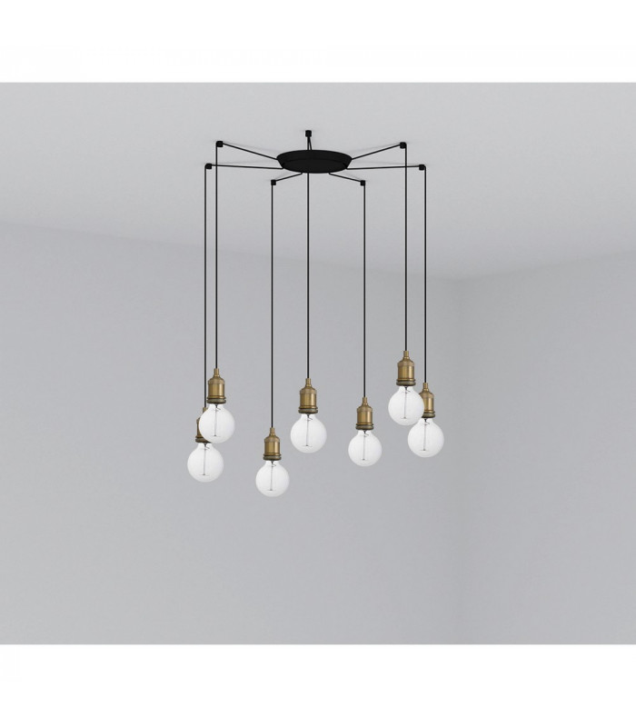 Cluster Pendant Ceiling Light Gold