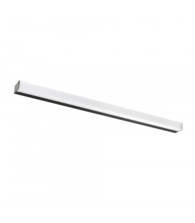 Integrated LED Bathroom Over Mirror Light Black
