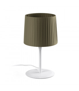 Table Lamp Round Tapered Green