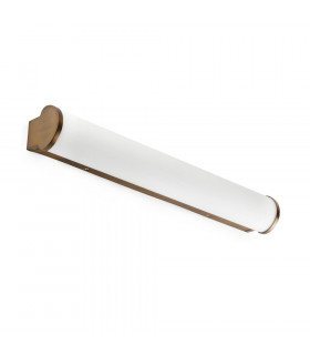 Integrated LED Bathroom Over Mirror Light Bronze