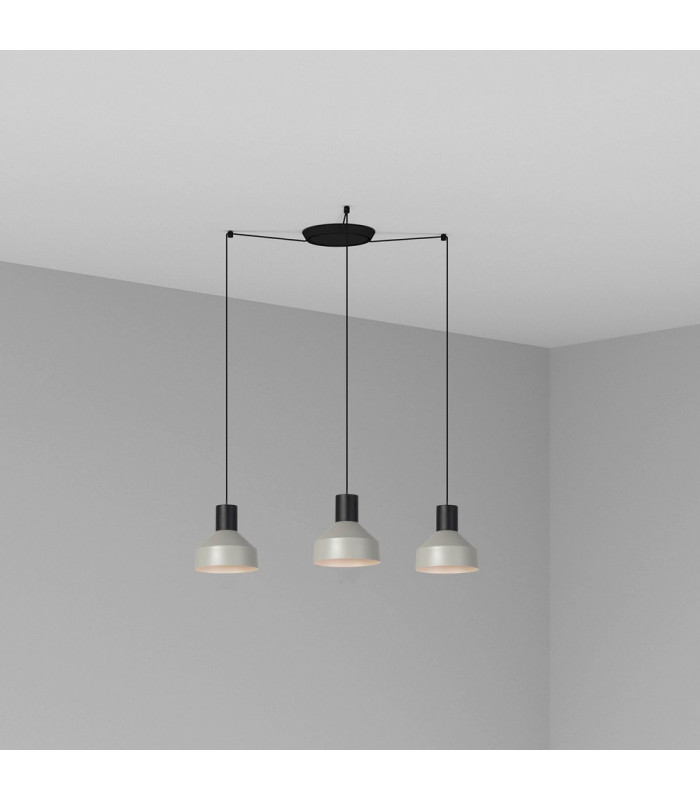 Cluster Pendant Ceiling Light Grey