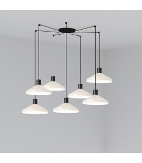 Cluster Pendant Ceiling Light Beige