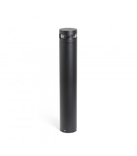 Integrated LED Bollards Outdoor Ground Light Black