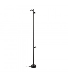 Integrated LED Bollards Outdoor Ground Light Black