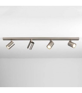 4 Light Spotlight Bar Matt Nickel, GU10 - 1