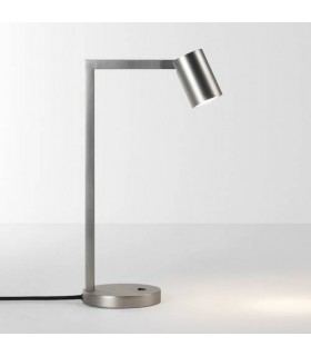 1 Light Desk Table Lamp Matt Nickel, GU10 - 1