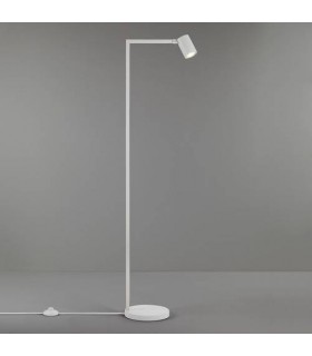 1 Light Floor Lamp Matt White, GU10 - 1