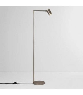 1 Light Floor Lamp Matt Nickel, GU10 - 1