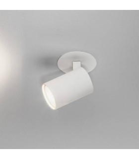 1 Light Recessed Flush Reading Lamps White, GU10 - 1