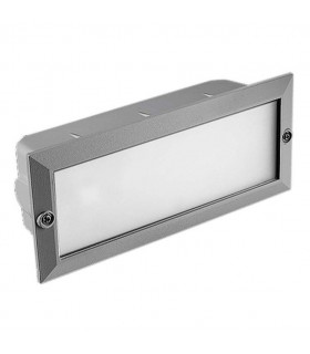 Recessed Wall Lighting IP44 E27 60W Grey
