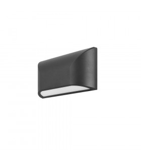 Outdoor LED Down Wall Light IP65 4W RGB Urban Grey
